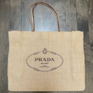 New large Prada beach tote